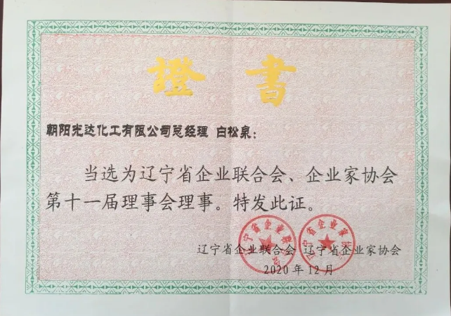 遼寧省企業(yè)聯(lián)合會(huì)、企業(yè)家協(xié)會(huì)第十一屆理事會(huì)理事